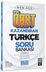 Retro ÖABT MEB-AGS Türkçe Öğretmenliği Edebiyat Kazandıran Soru Bankası Çözümlü - Kevser Evsen Retro Yayıncılık