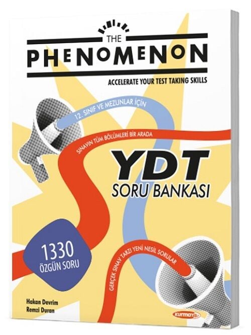 Kurmay ELT YKS YDT The Phenomenon Soru Bankası Kurmay ELT Yayınları