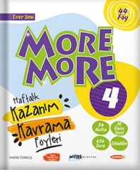 Kurmay ELT More and More English 4 Haftalık Kazanım Kavrama Föyleri Kurmay ELT Yayınları