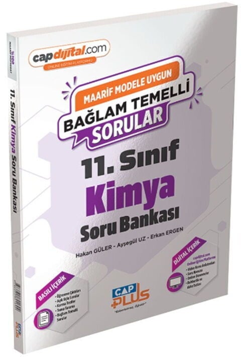 Çap Yayınları 11. Sınıf Kimya Maarif Model Bağlam Temelli Soru Bankası Çap Yayınları