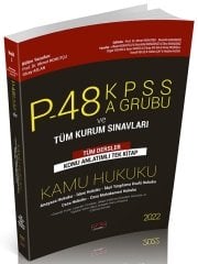 Savaş 2022 KPSS A Grubu P48 Kamu Hukuku Konu Anlatımlı Tek Kitap Savaş Yayınları