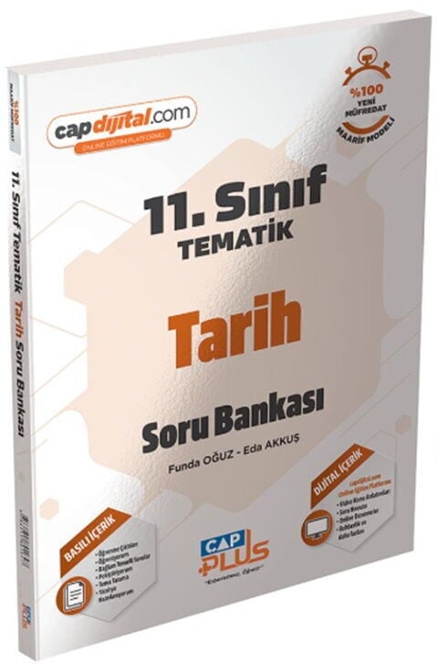Çap Yayınları 11. Sınıf Tarih Plus Tematik Soru Bankası Çap Yayınları