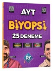 KR Akademi YKS AYT Biyoloji Biyopsi 25 Deneme KR Akademi Yayınları