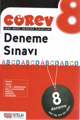 Nitelik 8. Sınıf Görev 8 Deneme Nitelik Yayınları