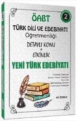 SÜPER FİYAT - Türkçecim TV ÖABT Türk Dili ve Edebiyatı Öğretmenliği Yeni Türk Edebiyatı Konu Anlatımı - Ali Özbek Türkçecim TV Yayınları