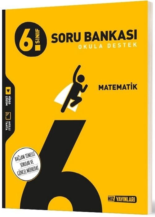 Hız Yayınları 6. Sınıf Matematik Soru Bankası Çözümlü Hız Yayınları