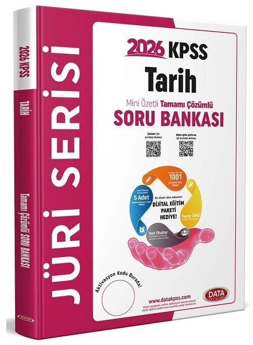 Data 2026 KPSS Tarih Jüri Soru Bankası Çözümlü Data Yayınları