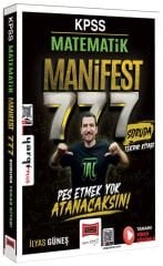 Yargı 2026 KPSS Matematik MANİFEST 777 Soruda Tekrar Kitabı Çözümlü - İlyas Güneş Yargı Yayınları