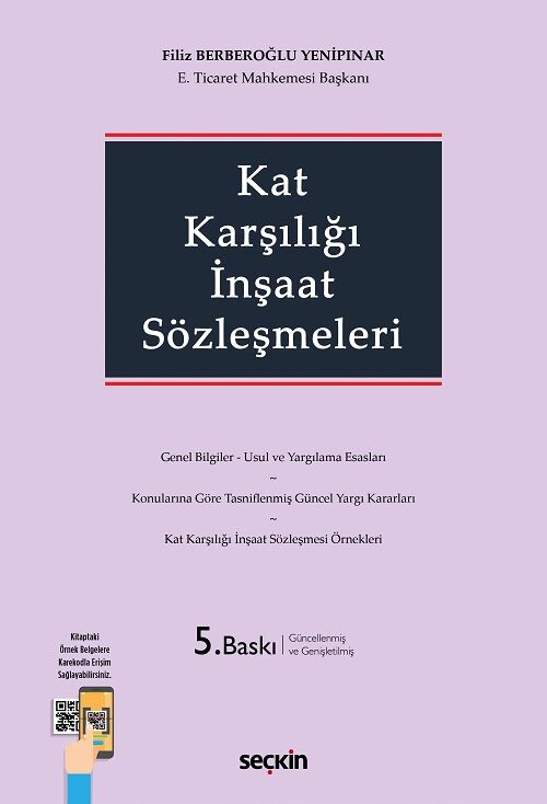 Seçkin Kat Karşılığı İnşaat Sözleşmeleri 5. Baskı - Filiz Berberoğlu Yenipınar Seçkin Yayınları