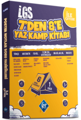 KR Akademi LGS Tüm Dersler 7 den 8 e Yaz Kamp Kitabı KR Akademi