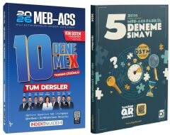 YENİ AGS - İndeks + Bigelio 2026 MEB-AGS Tüm Dersler 10 + 15 Deneme 2 li Set İndeks Akademi + Bigelio Yayıncılık
