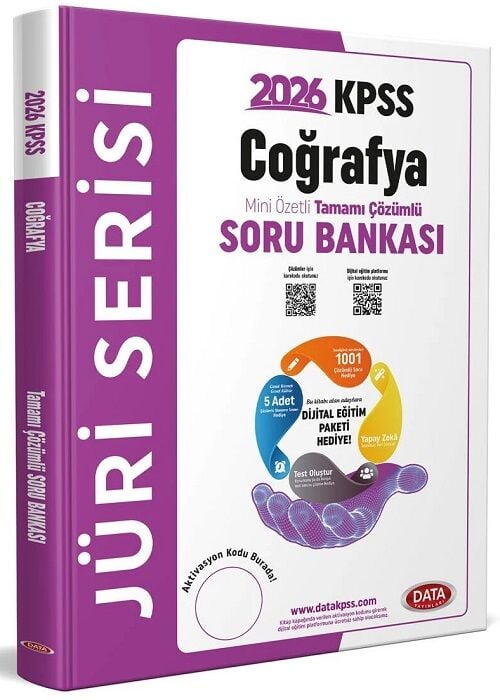 Data 2026 KPSS Coğrafya Jüri Soru Bankası Çözümlü Data Yayınları