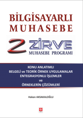 Ekin Bilgisayarlı Muhasebe Zirve Muhasebe Programı - Hakan Aksakaloğlu Ekin Yayınları