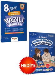 Hocam Anlatır 8. Sınıf 1. Dönem Tüm Dersler Maarif Modeli Konu Anlatımlı 1. ve 2. Yazılı Soruları Hocam Anlatır Yayınları