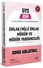 Data 2024 GYS Çevre Şehircilik İklim Değişikliği Bakanlığı Emlak-Milli Emlak Müdür ve Yardımcılığı Konu Anlatımlı Görevde Yükselme Data Yayınları