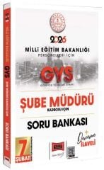 Yargı 2026 GYS MEB Milli Eğitim Bakanlığı Şube Müdürü Soru Bankası Görevde Yükselme Yargı Yayınları