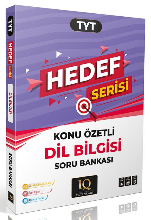 IQ Yayınları YKS TYT Dil Bilgisi Hedef Konu Özetli Soru Bankası IQ Yayınları