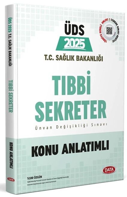 Data 2025 GYS ÜDS Sağlık Bakanlığı Tıbbi Sekreter Konu Anlatımlı Ünvan Değişikliği Data Yayınları