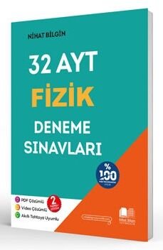Nihat Bilgin YKS AYT Fizik 32 Deneme Nihat Bilgin Yayınları