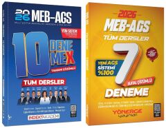 YENİ AGS - İndeks + Yönerge 2026 MEB-AGS Tüm Dersler 10 + 7 Deneme 2 li Set İndeks Akademi + Yönerge Yayıncılık