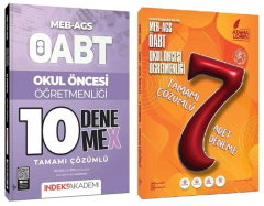 Atama Lobisi + İndeks 2025 ÖABT MEB-AGS Okul Öncesi 7+10 Deneme 2 li Set Atama Lobisi + İndeks Akademi Yayınları