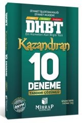 Mihrap DHBT Kazandıran 10 Deneme - Sinan İspir, Fatma Taş Mihrap Yayınları