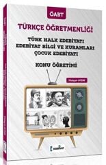 SÜPER FİYAT - Edebiyat TV ÖABT Türkçe Öğretmenliği Türk Halk Edebiyatı, Edebiyat Bilgi ve Kuramları Konu Anlatımı - Hidayet Aydın Edebiyat TV Yayınları