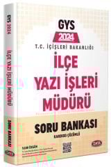 Data 2024 GYS İçişleri Bakanlığı İlçe Yazı İşleri Müdürü Soru Bankası Görevde Yükselme Data Yayınları