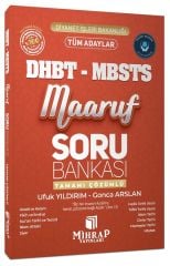 Mihrap DHBT MBSTS Maaruf Soru Bankası Çözümlü - Ufuk Yıldırım, Gonca Arslan Mihrap Yayınları