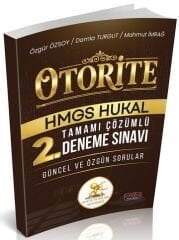 Savaş HUKAL OTORİTE HMGS 2. Deneme Çözümlü Savaş Yayınları