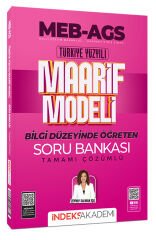 İndeks Akademi 2025 MEB-AGS Türkiye Yüzyılı Maarif Modeli Soru Bankası Çözümlü - Zeynep Salman İçli İndeks Akademi Yayıncılık