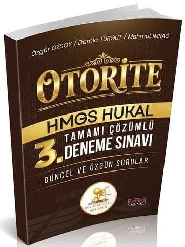 Savaş HUKAL OTORİTE HMGS 3. Deneme Çözümlü Savaş Yayınları