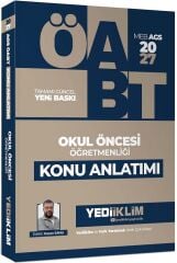 Yediiklim 2027 ÖABT MEB-AGS Okul Öncesi Öğretmenliği Konu Anlatımı - Hasan Sanlı Yediiklim Yayınları