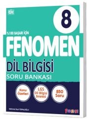 Fenomen Okul 8. Sınıf Dil Bilgisi Fenomen Soru Bankası Fenomen Okul Yayınları
