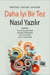 Anı Yayıncılık Daha İyi Bir Tez Nasıl Yazılır - David Evans Anı Yayıncılık