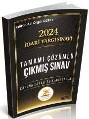 Savaş HUKAL 2024 İdari Yargı Sınavı Çıkmış Soruları Çözümlü Savaş Yayınları