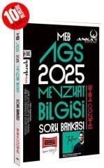 Yargı 2025 MEB-AGS Mevzuat Bilgisi Soru Bankası Çözümlü Anka Serisi (10 Deneme İlaveli) - Tufan Genç Yargı Yayınları