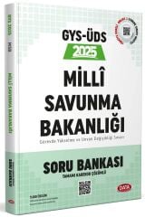 Data 2025 GYS ÜDS Milli Savunma Bakanlığı Soru Bankası Görevde Yükselme ve Ünvan Değişikliği Data Yayınları