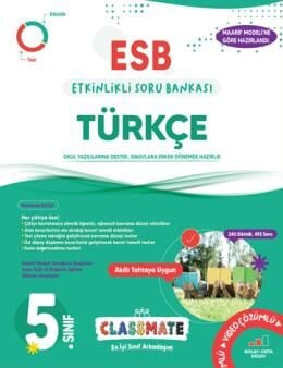 Okyanus 5. Sınıf Türkçe Classmate Etkinlikli Soru Bankası Okyanus Yayınları