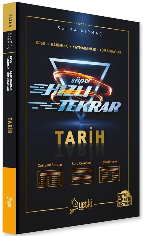 Yetki KPSS Tarih Süper Hızlı Tekrar Yetki Yayıncılık