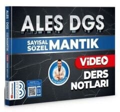 Benim Hocam 2025 ALES DGS Sayısal-Sözel Mantık Video Ders Notları - Olcay Küçükçelik Benim Hocam Yayınları