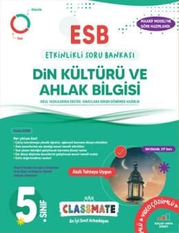 Okyanus 5. Sınıf Din Kültürü ve Ahlak Bilgisi Classmate Etkinlikli Soru Bankası Okyanus Yayıncılık