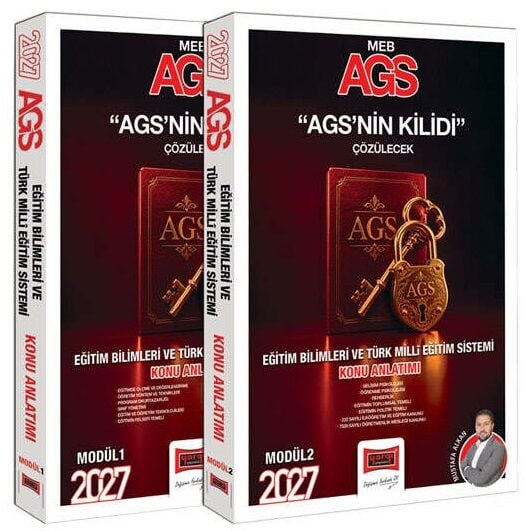 Yargı 2027 MEB-AGS nin Kilidi Eğitim Bilimleri Türk Milli Eğitim Sistemi Konu Anlatımlı 2 Cilt - Mustafa Alkan Yargı Yayınları