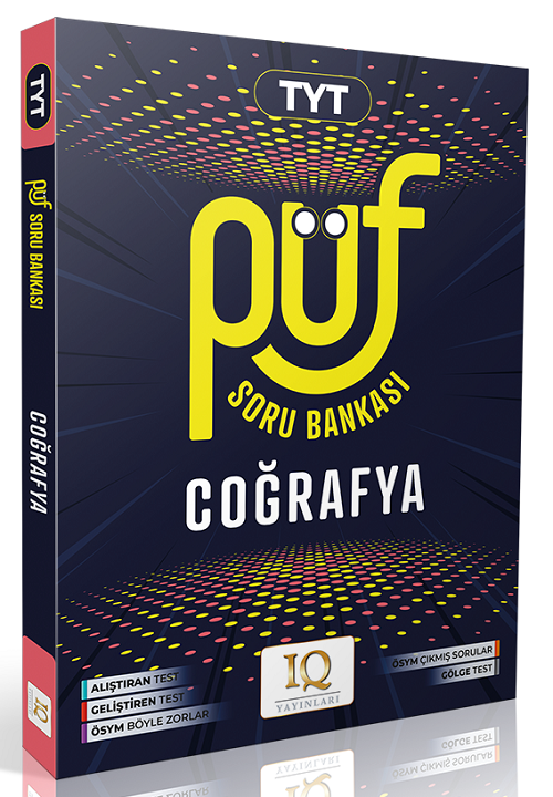 IQ Yayınları YKS TYT Coğrafya Püf Soru Bankası IQ Yayınları