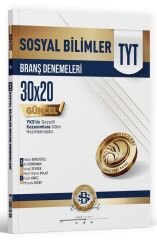 Bilgi Sarmal YKS TYT Sosyal Bilimler 30x20 Branş Denemeleri Video Çözümlü Bilgi Sarmal Yayınları