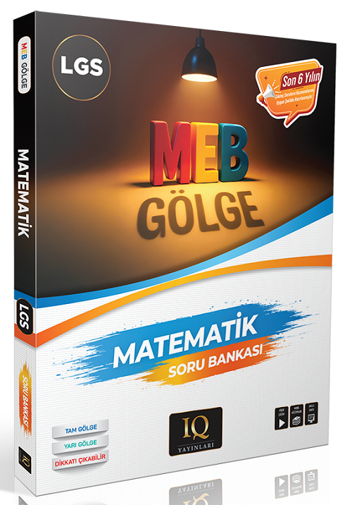 IQ Yayınları LGS Matematik Gölge Soru Bankası Çözümlü IQ Yayınları