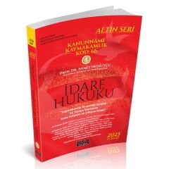 Savaş 2025 KANUNNAME Kaymakamlık Kod: 66 Konu Anlatımı Seti Altın Seri 21. Baskı - Ahmet Nohutçu Savaş Yayınları