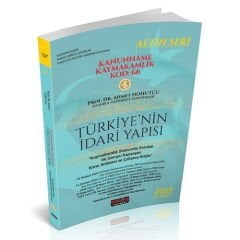 Savaş 2025 KANUNNAME Kaymakamlık Kod: 66 Konu Anlatımı Seti Altın Seri 21. Baskı - Ahmet Nohutçu Savaş Yayınları