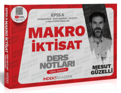 İndeks Akademi 2025 KPSS A Grubu Makro İktisat Video Ders Notları - Mesut Güzelli İndeks Akademi Yayıncılık