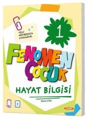 Kurmay ELT 1. Sınıf Hayat Bilgisi Fenomen Çocuk Çalışma Kitabı Kurmay ELT Yayınları